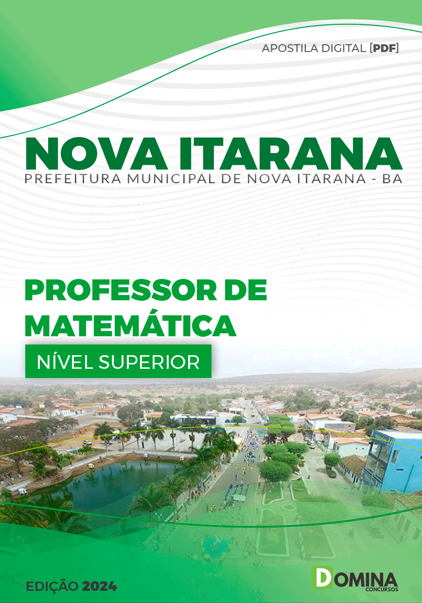 Apostila Professor de Matemática Nova Itarana BA 2024