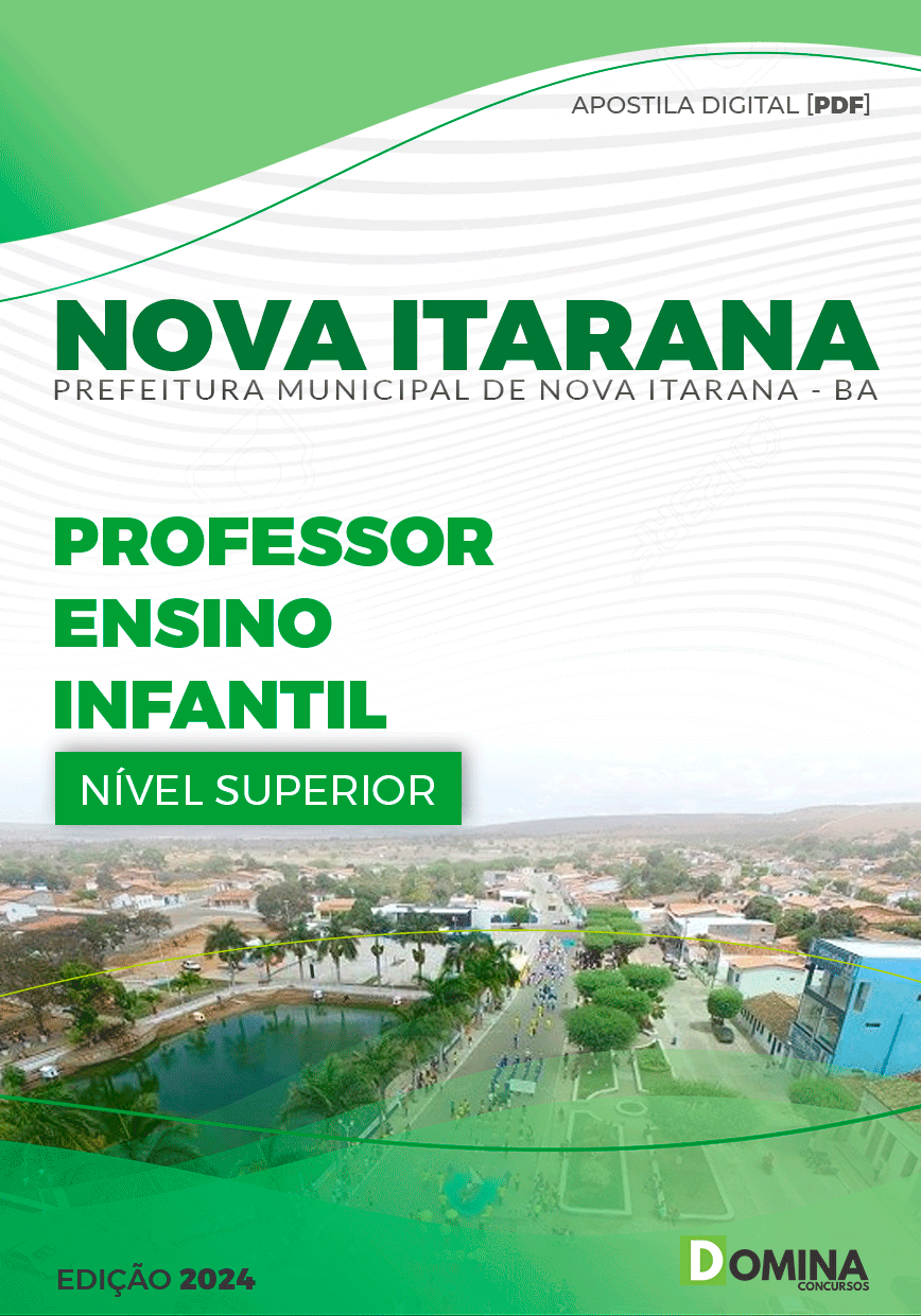 Apostila Professor de Ensino Infantil Nova Itarana BA 2024