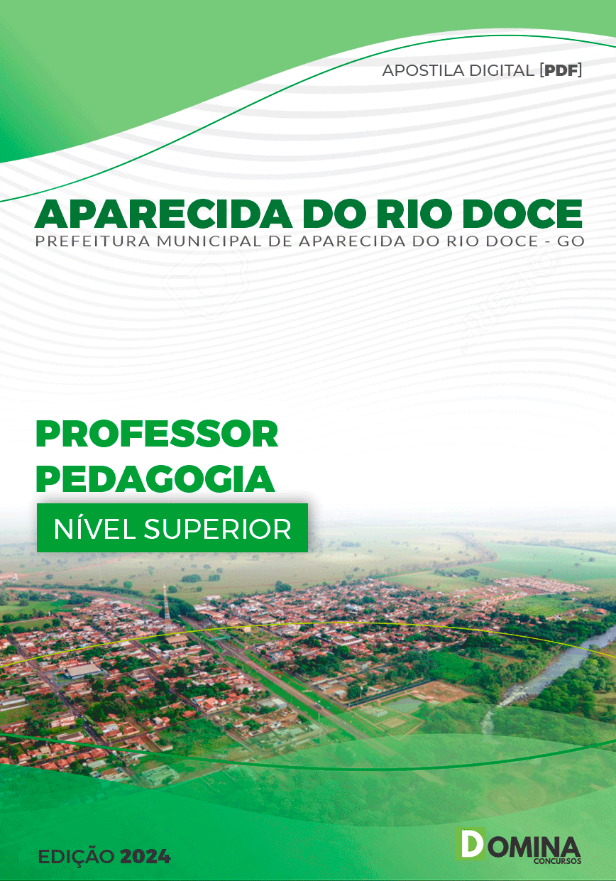 Apostila Aparecida do Rio Doce GO 2024 Professor Pedagogo