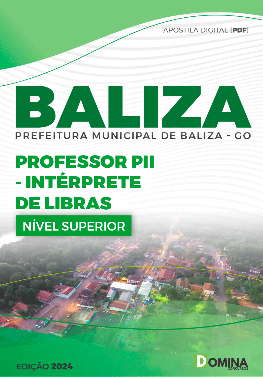 Apostila Professor Intérprete de LIBRAS Baliza GO 2024