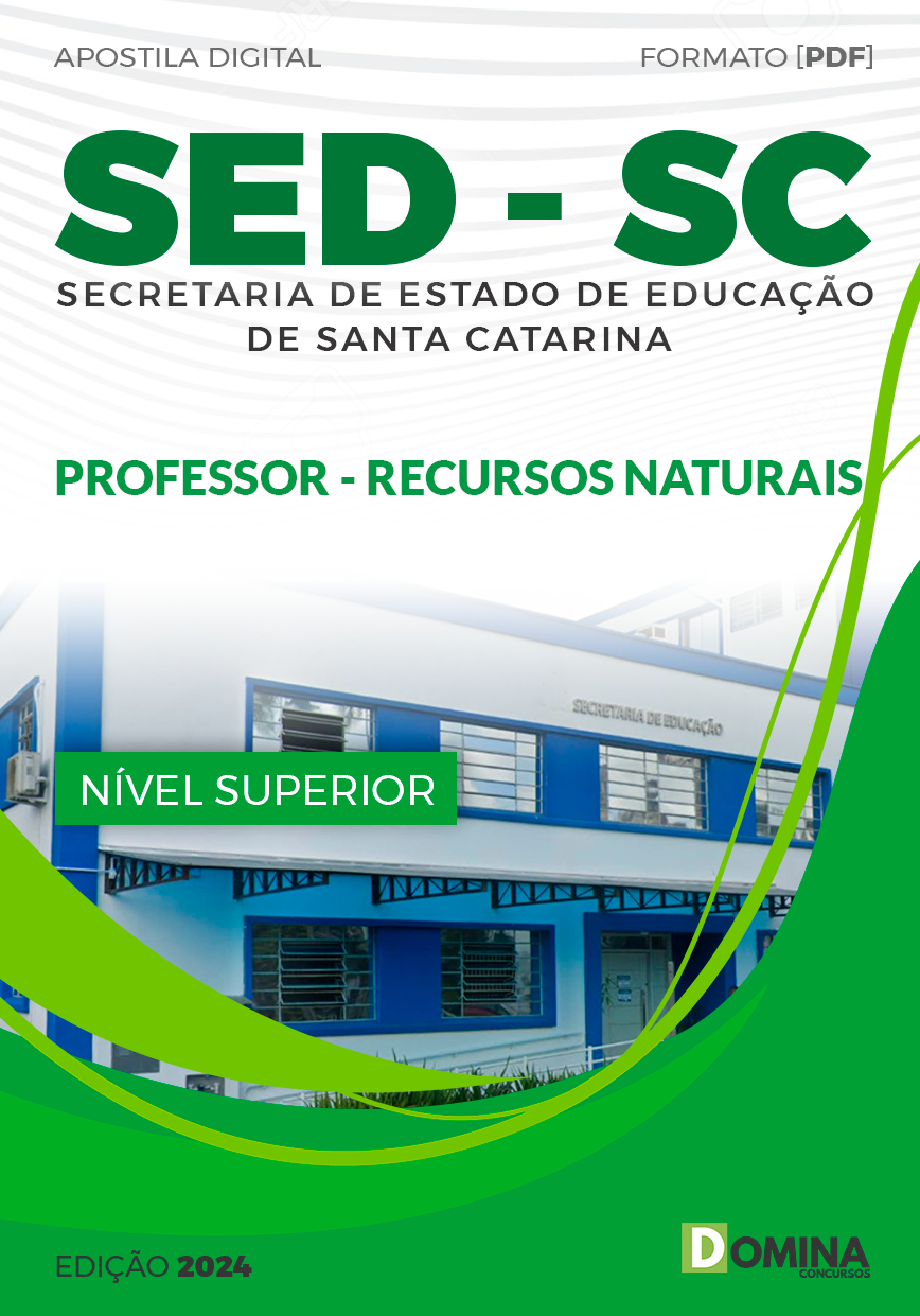 Apostila Professor de Recursos Naturais SED SC 2024