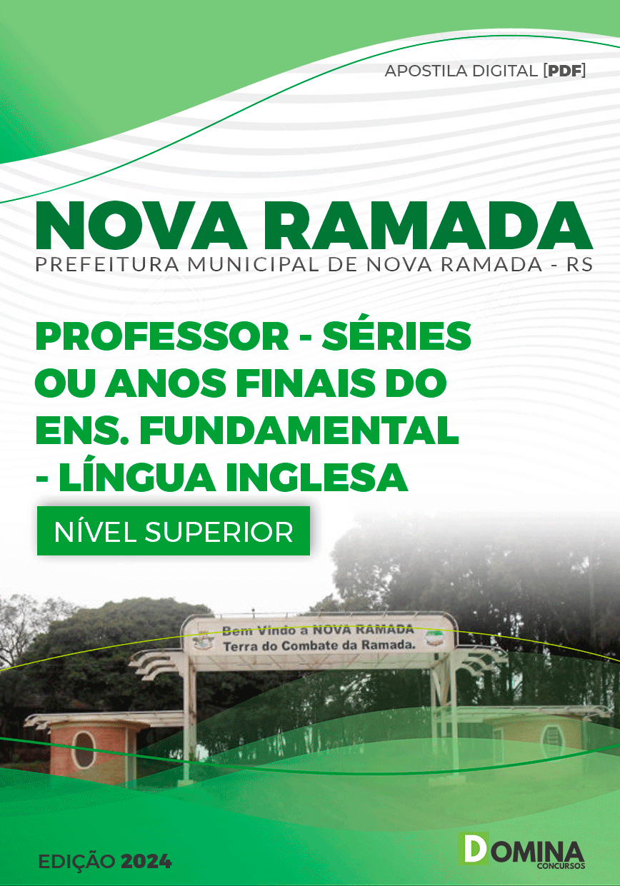 Apostila Professor de Inglês Nova Ramada RS 2024