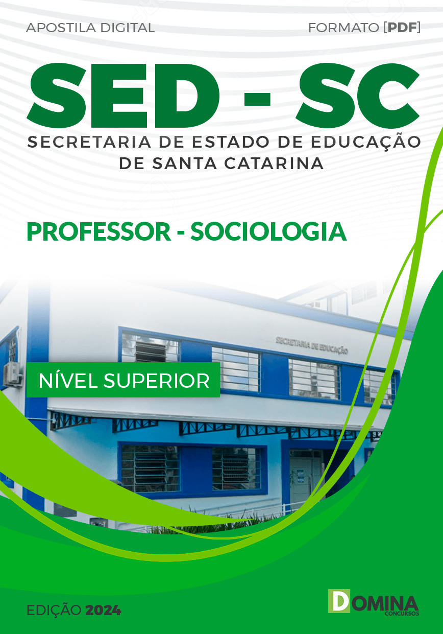 Apostila Professor de Sociologia SED SC 2024