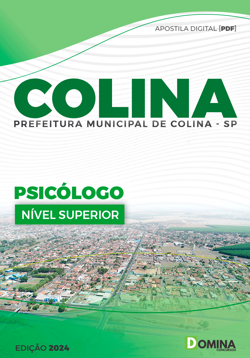 Apostila Prefeitura Colina SP 2024 Psicólogo