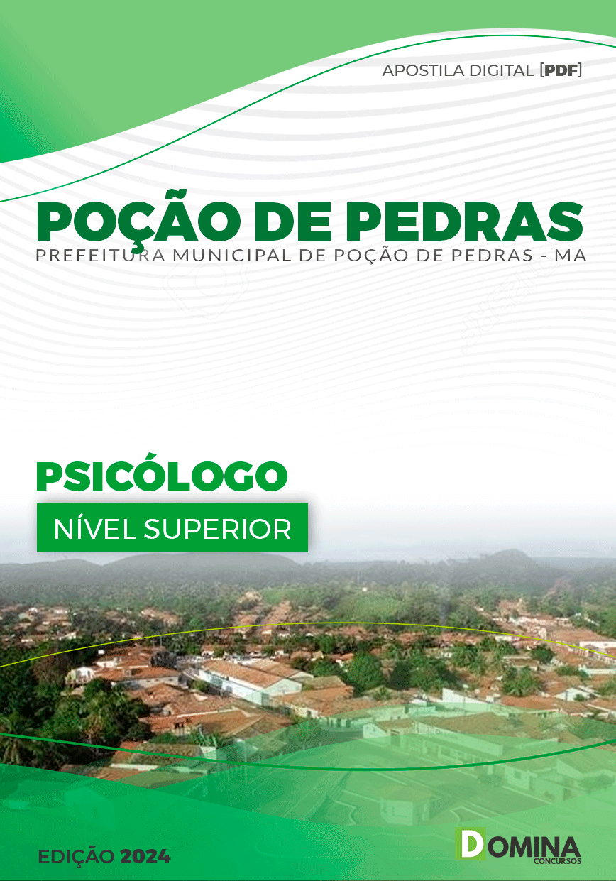 Apostila Psicólogo Poção de Pedras MA 2024