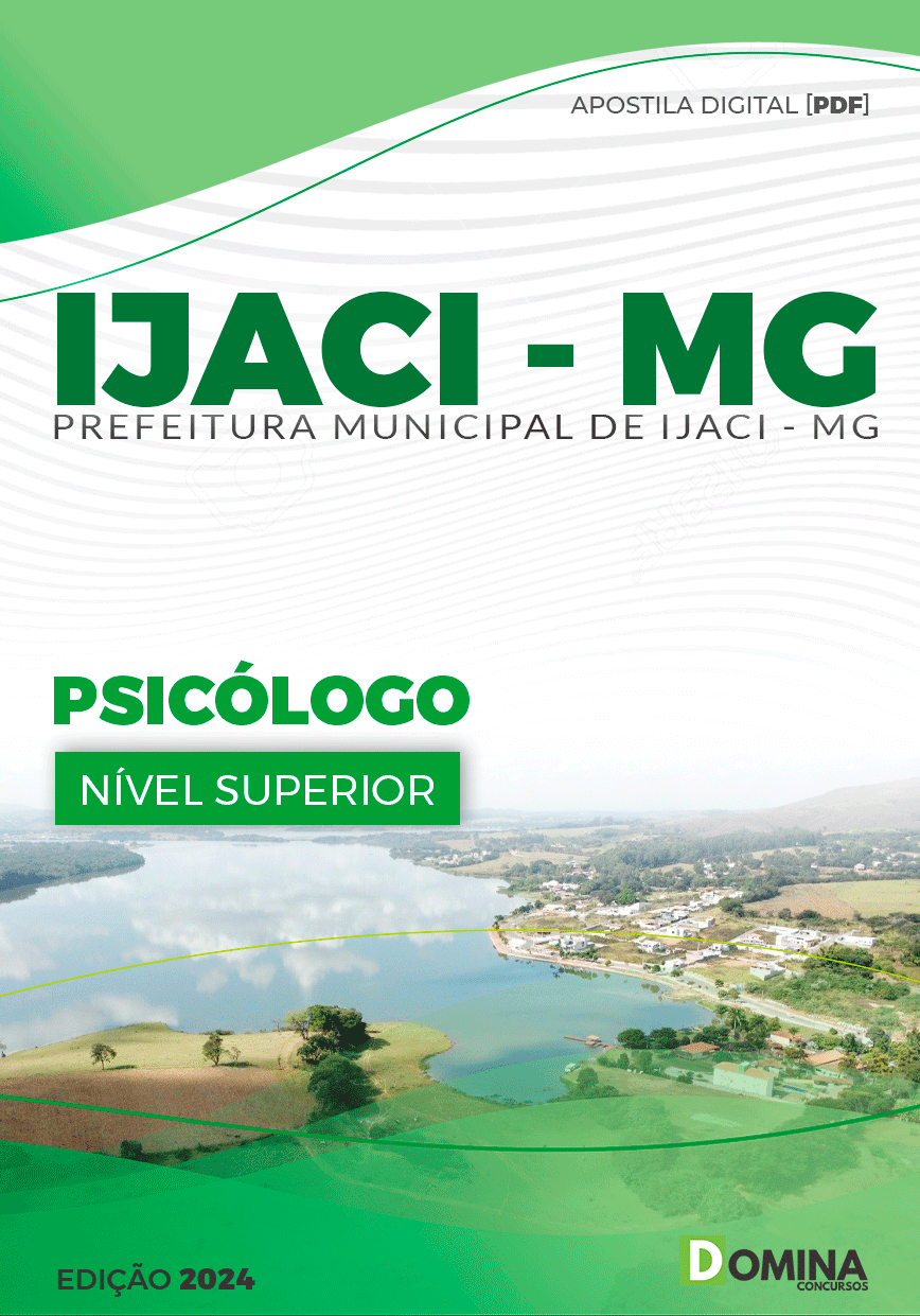 Apostila Ijaci MG 2024 Psicólogo