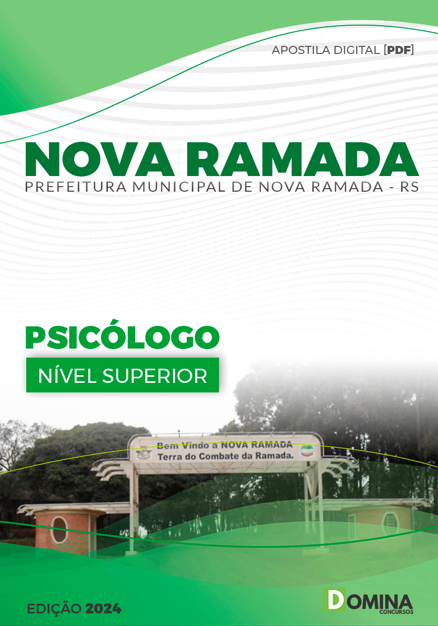 Apostila Psicólogo Nova Ramada RS 2024