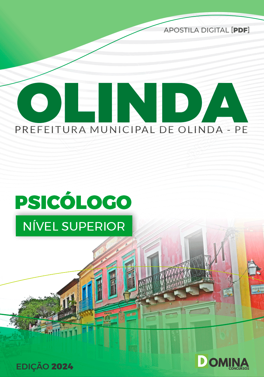 Apostila Olinda PE 2024 Psicólogo