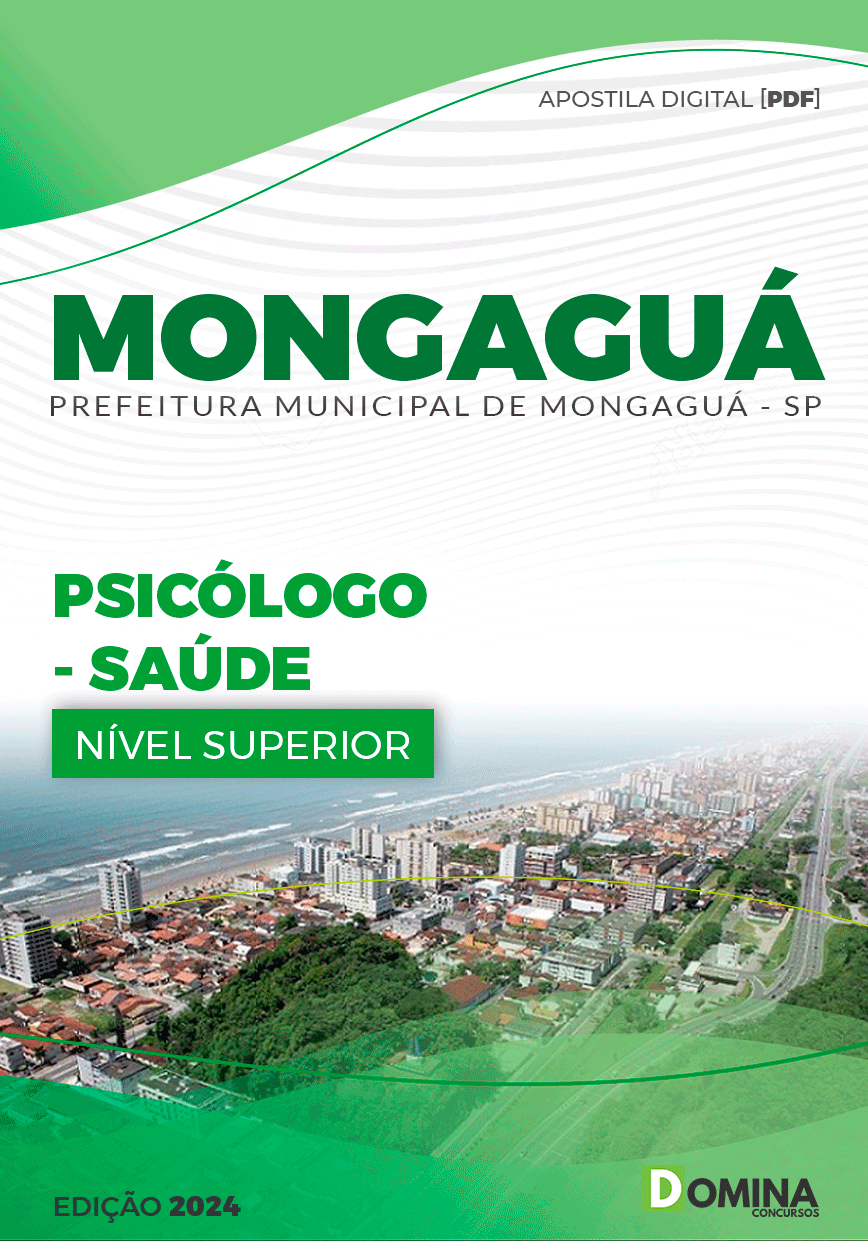 Apostila Prefeitura Mongaguá SP 2024 Psicólogo