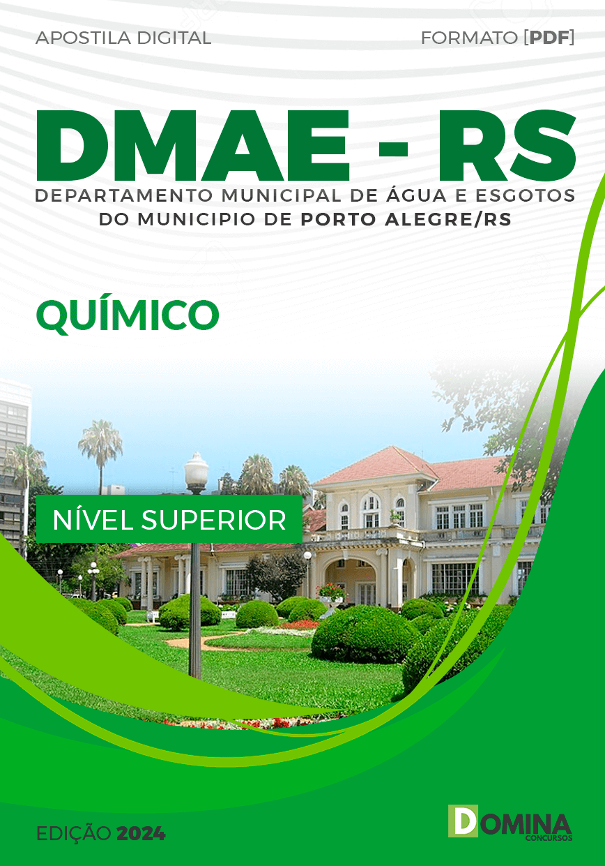 Apostila Químico DMAE Porto Alegre RS 2024