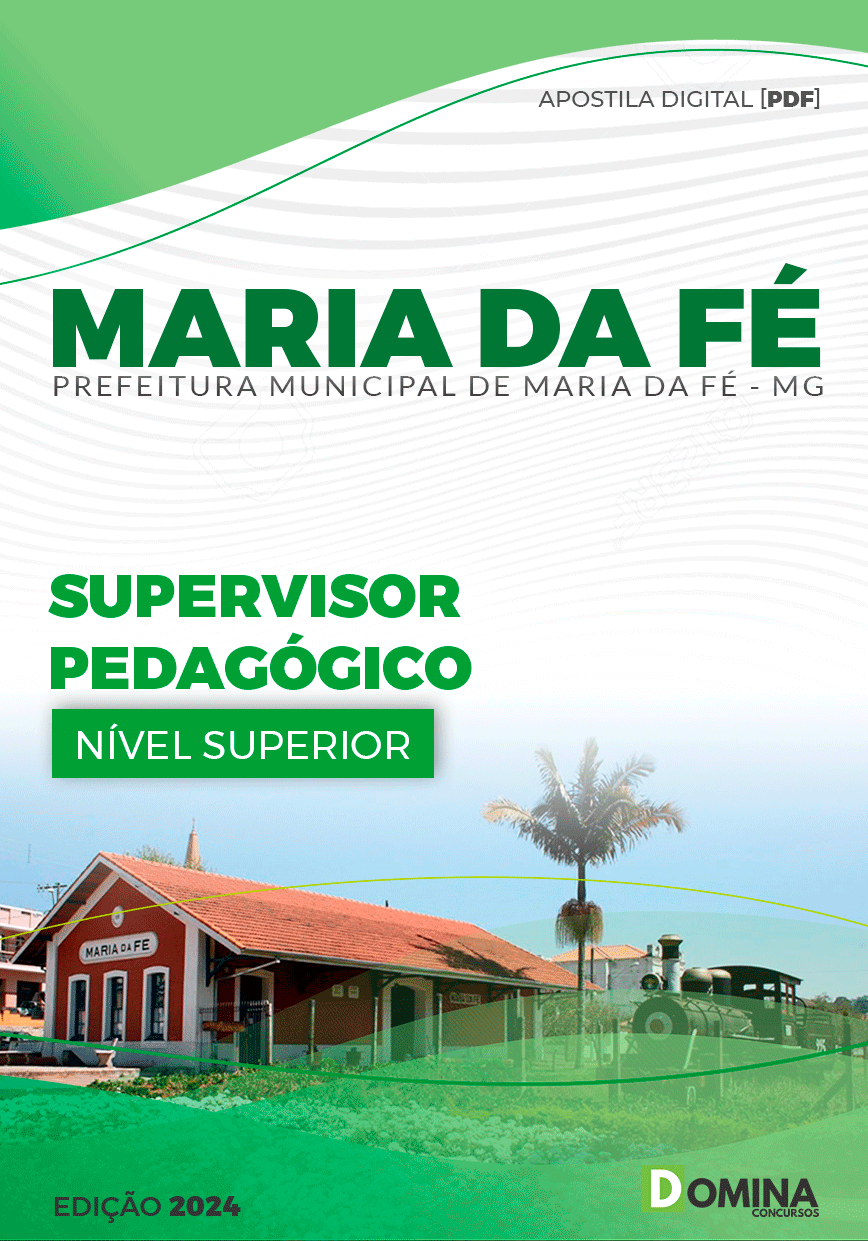 Apostila Prefeitura Maria da Fé MG 2024 Supervisor Pedagógico