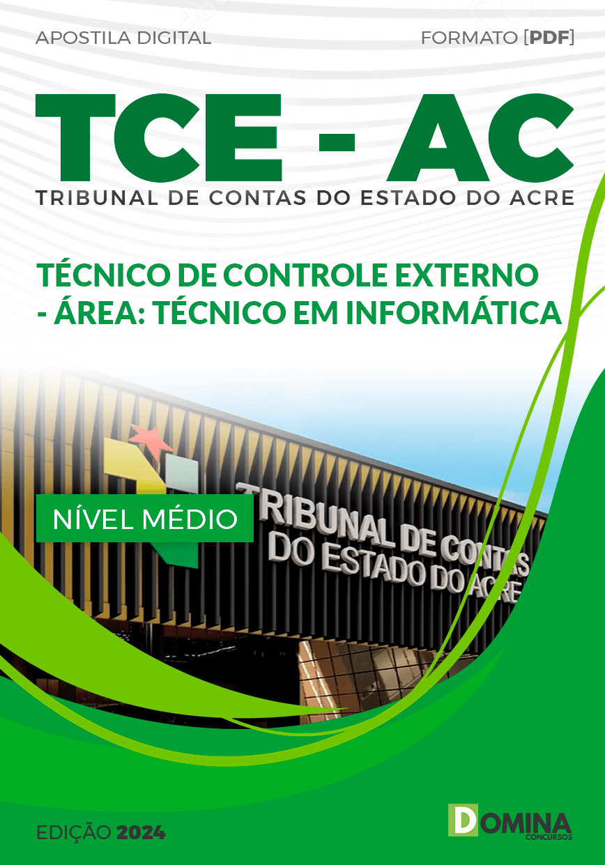 Apostila Técnico Controle Externo Tec Informática TCE AC 2024