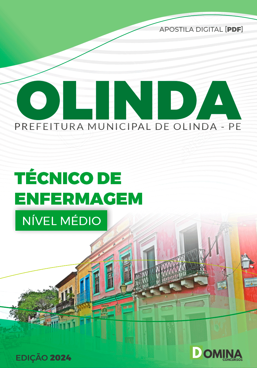 Apostila Olinda PE 2024 Técnico Em Enfermagem