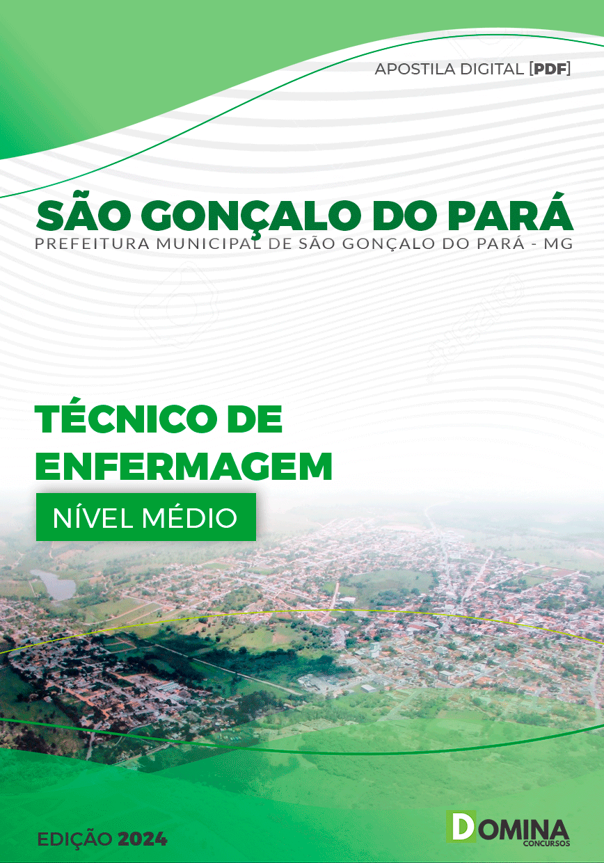 Apostila Pref São Gonçalo Pará MG 2024 Técnico de Enfermagem