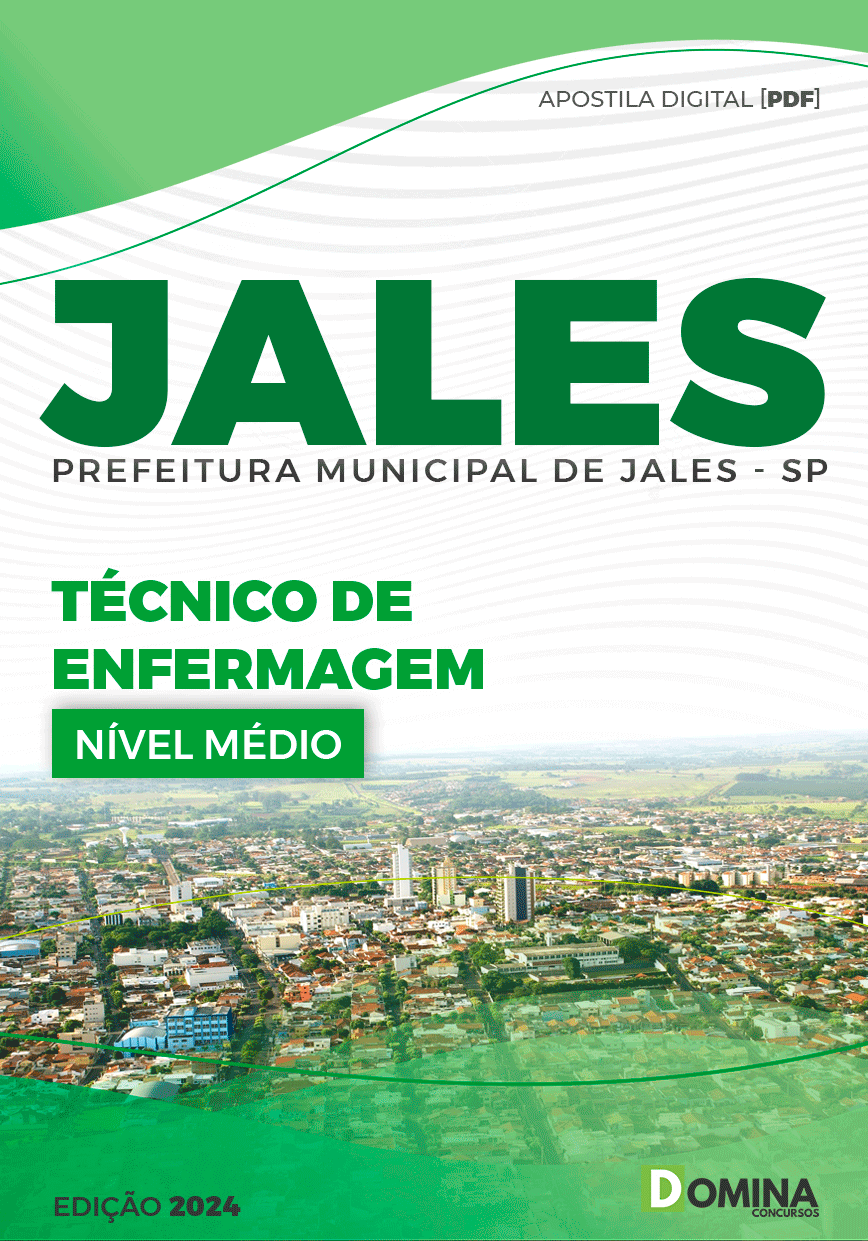 Apostila Jales SP 2024 Técnico De Enfermagem