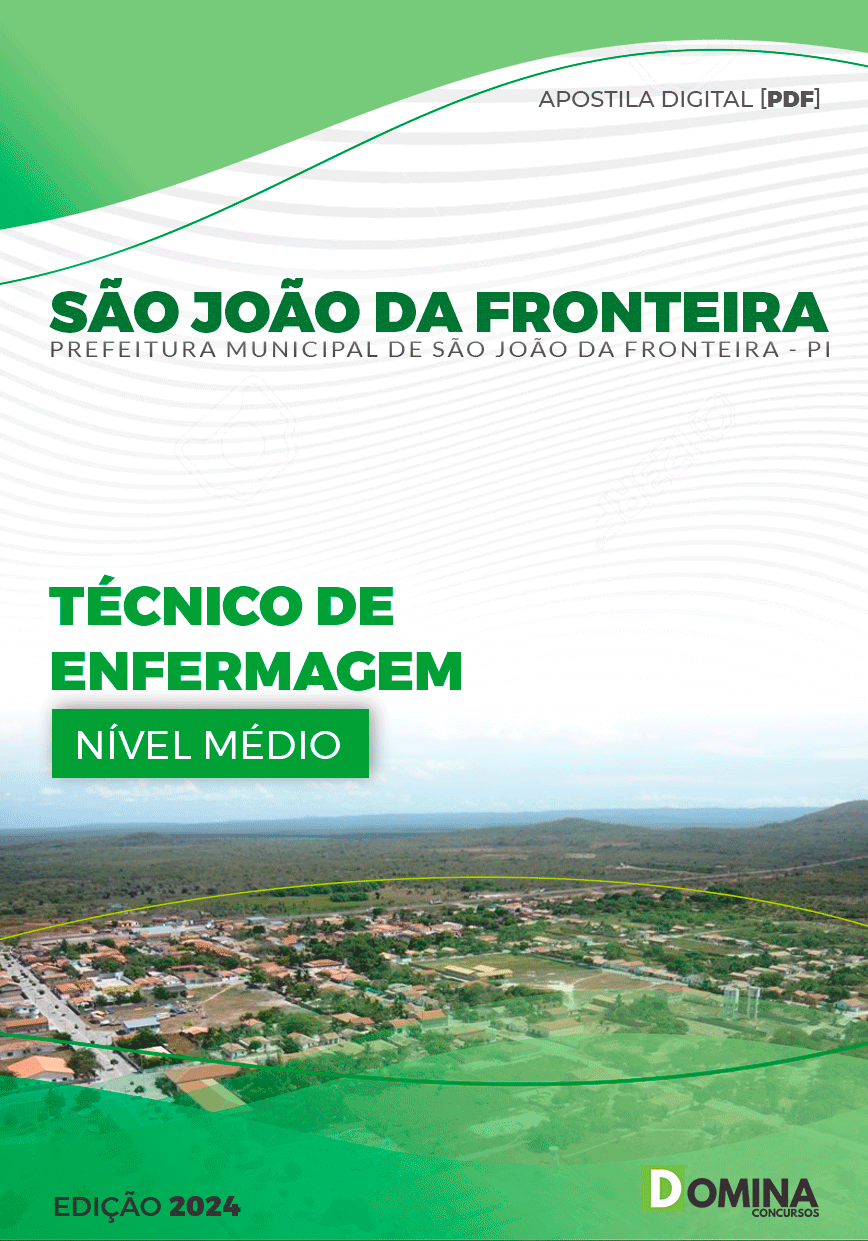 Apostila Técnico de Enfermagem São João Fronteira PI 2024