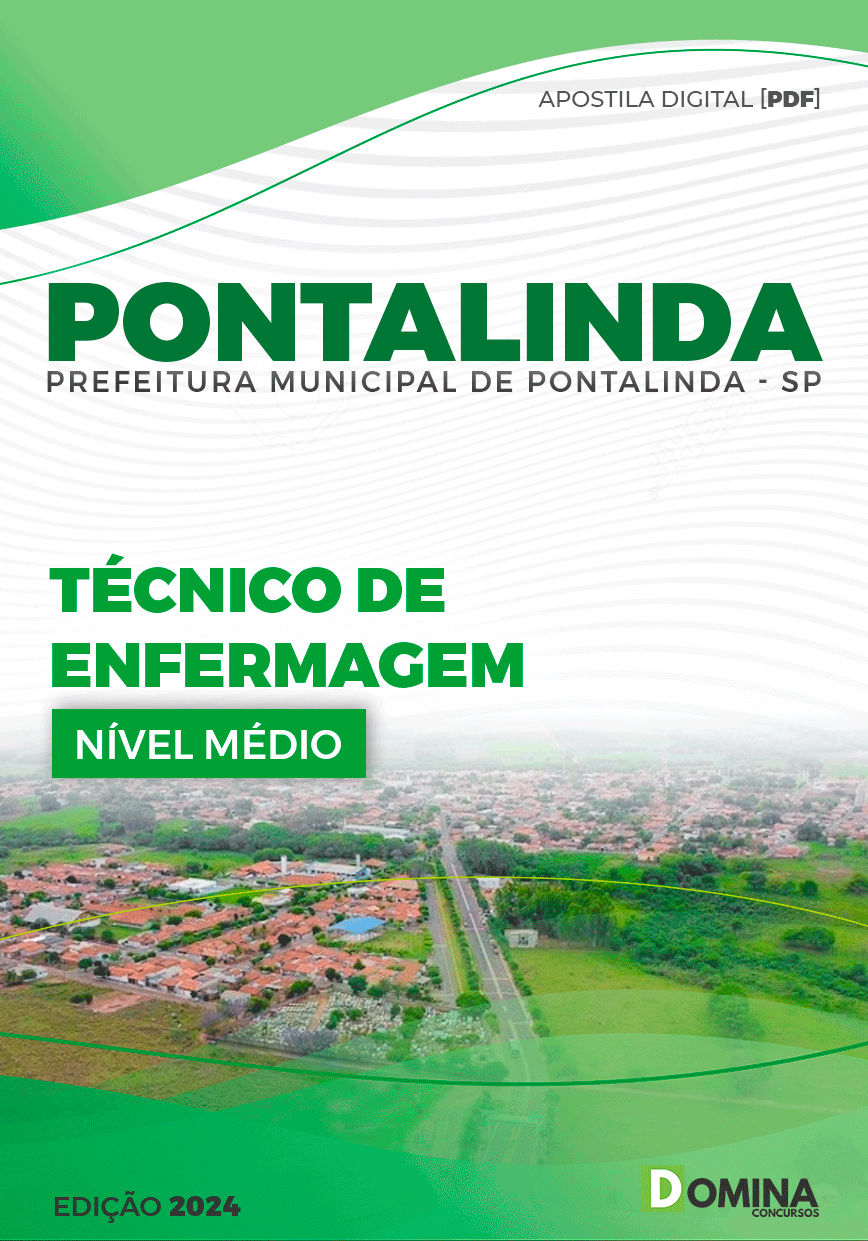 Apostila Técnico de Enfermagem Pontalinda SP 2024