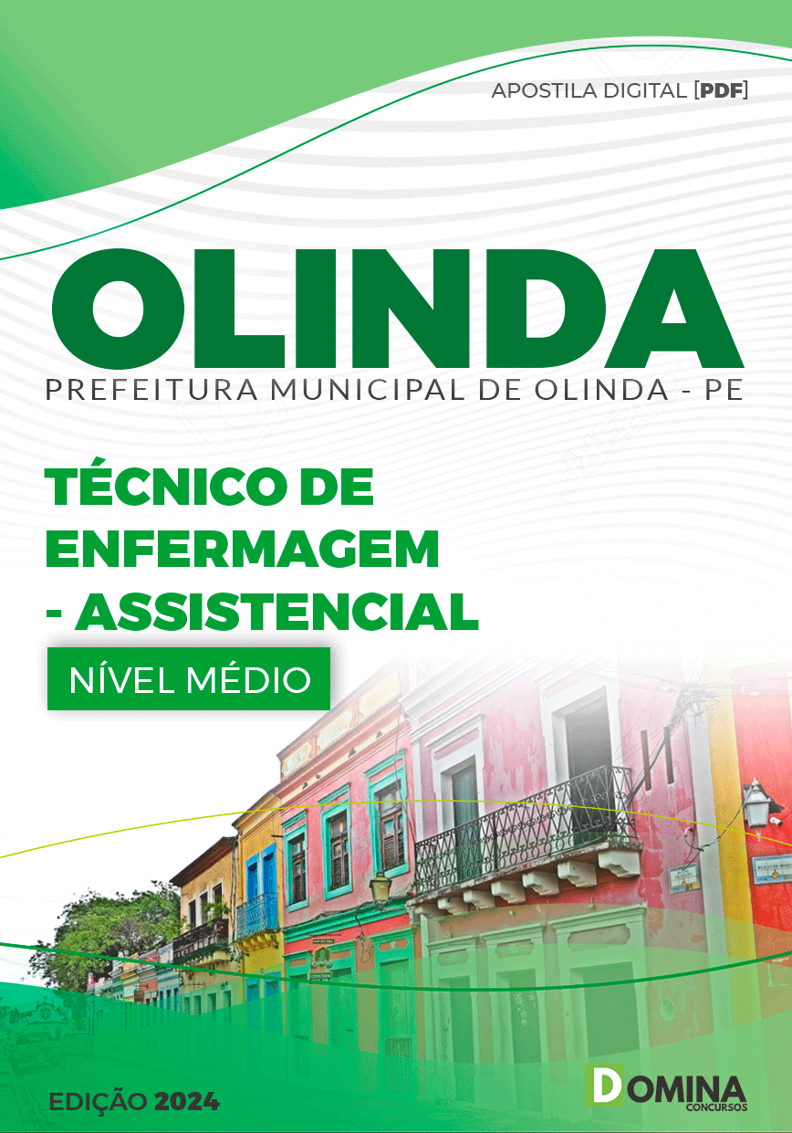 Apostila Olinda PE 2024 Técnico Em Enfermagem Assistencial