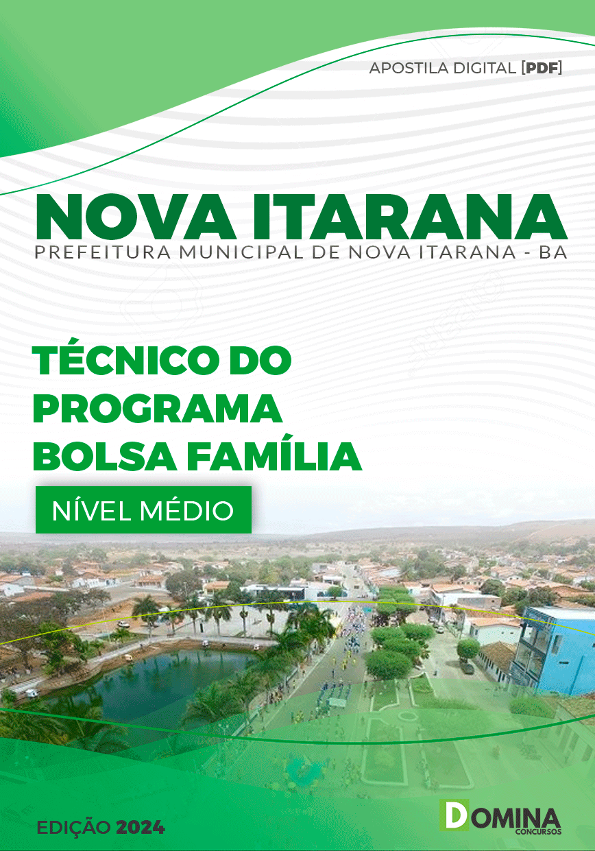 Apostila Técnico Programa Bolsa Família Nova Itarana BA 2024