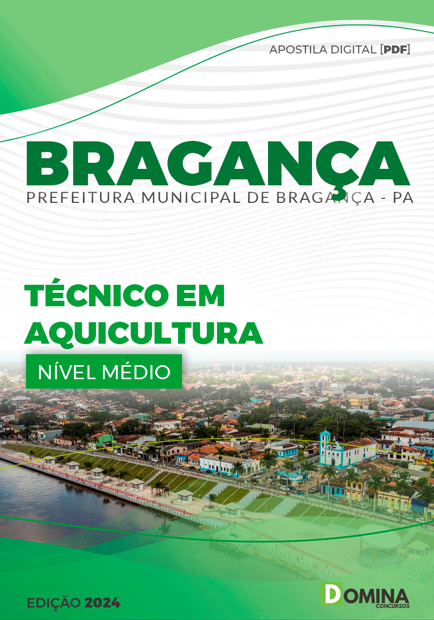 Apostila Prefeitura Bragança PA 2024 Técnico Em Aquicultura