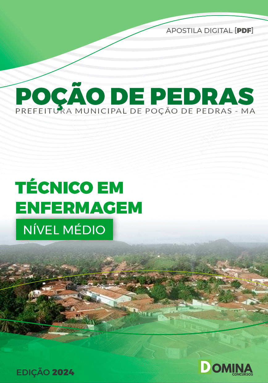 Apostila Técnico em Enfermagem Poção de Pedras MA 2024