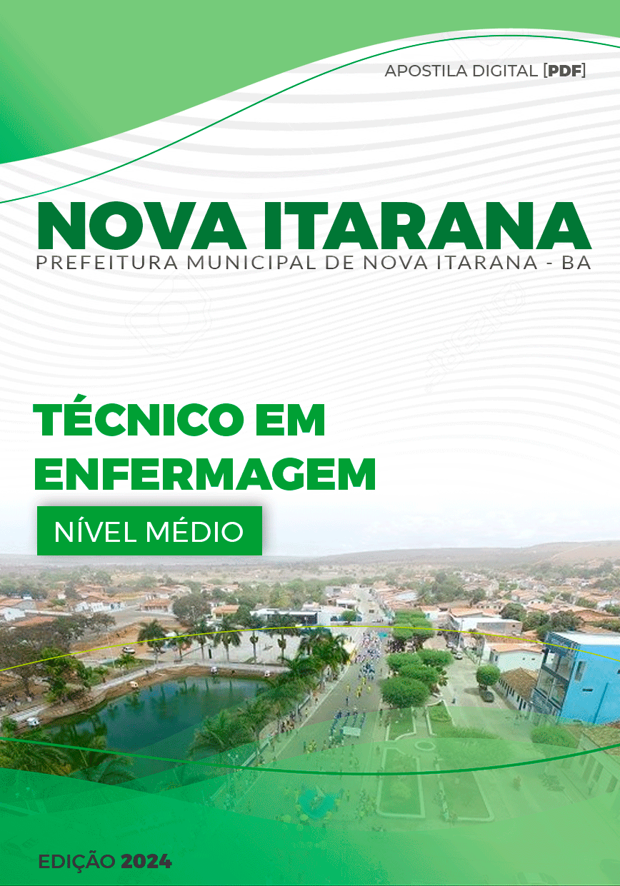 Apostila Técnico em Enfermagem Nova Itarana BA 2024