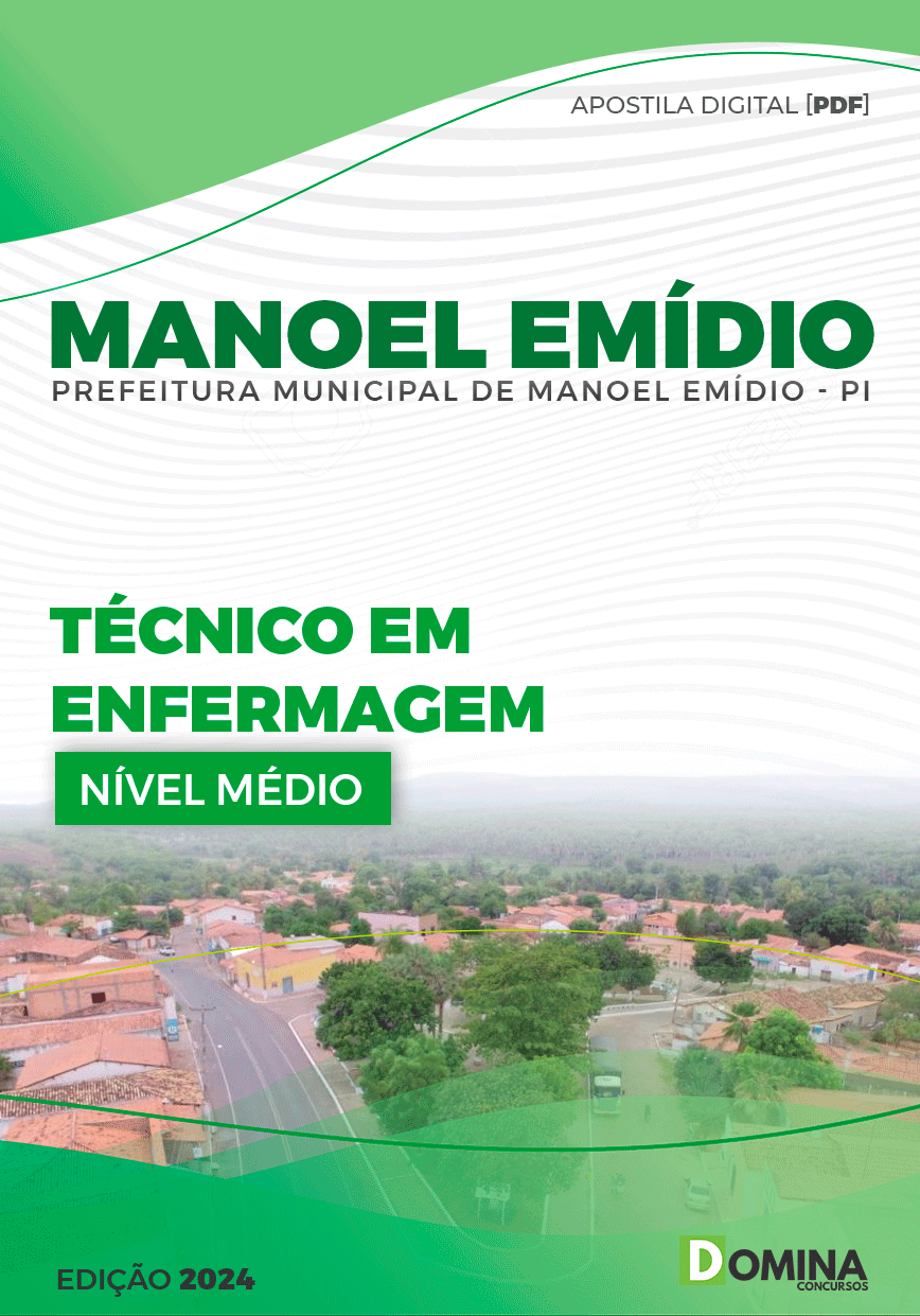 Apostila Manoel Emídio PI 2024 Técnico Em Enfermagem