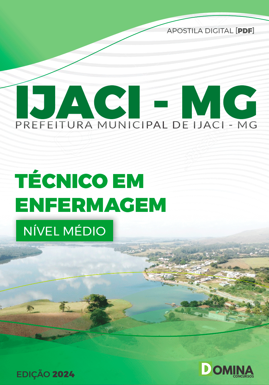 Apostila Ijaci MG 2024 Técnico Em Enfermagem