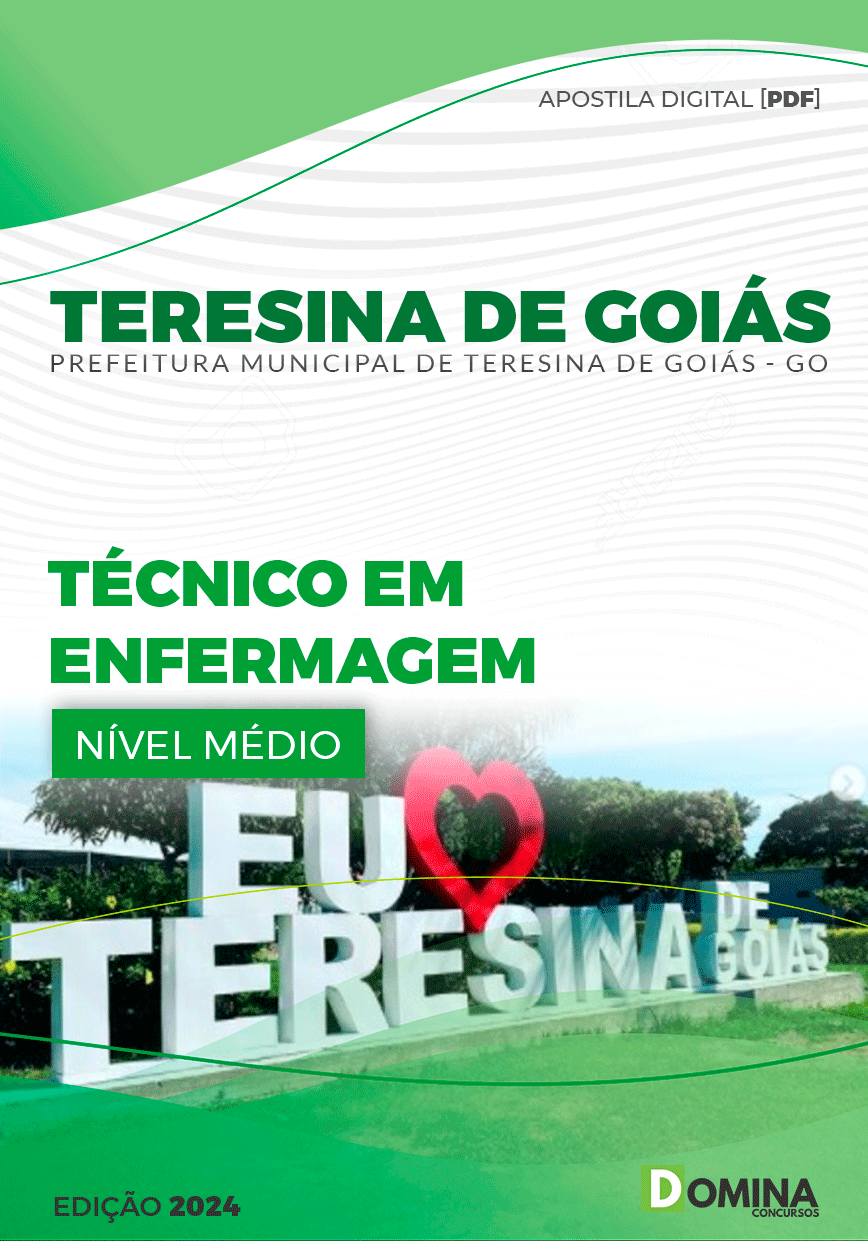 Apostila Técnico de Enfermagem Teresina de Goiás GO 2024