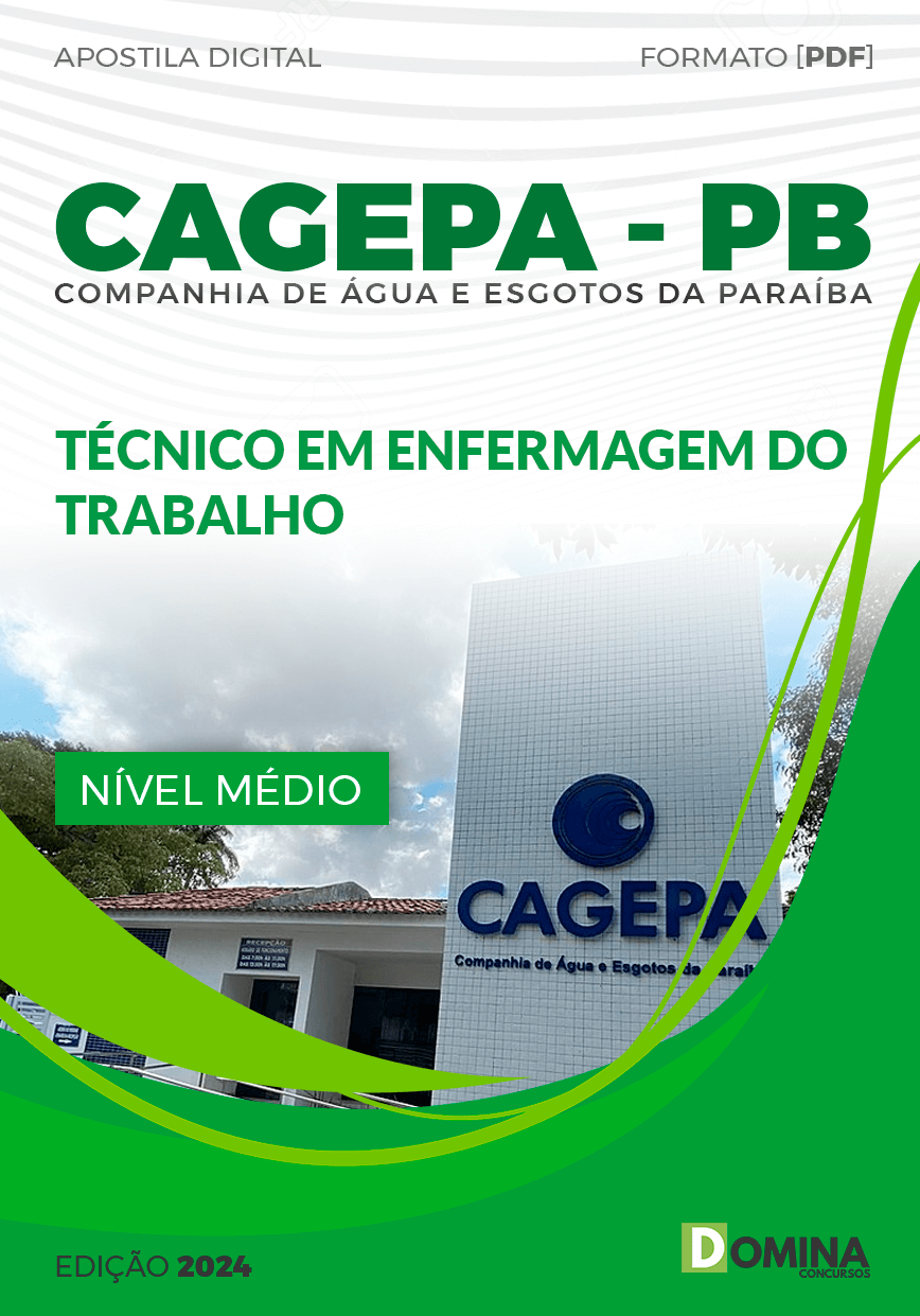 Apostila CAGEPA PB 2024 Técnico em Enfermagem do Trabalho