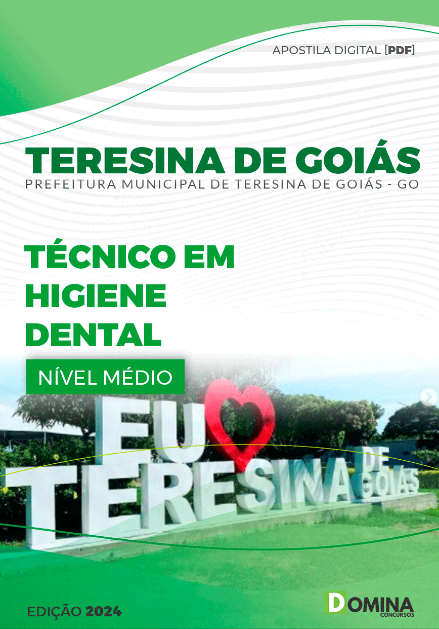 Apostila Técnico em Higiene Dental Teresina de Goiás GO 2024