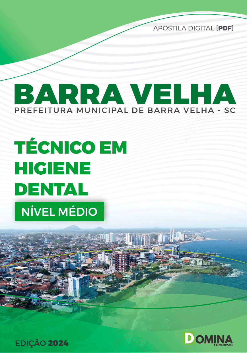Apostila Barra Velha SC 2024 Técnico Em Higiene Dental