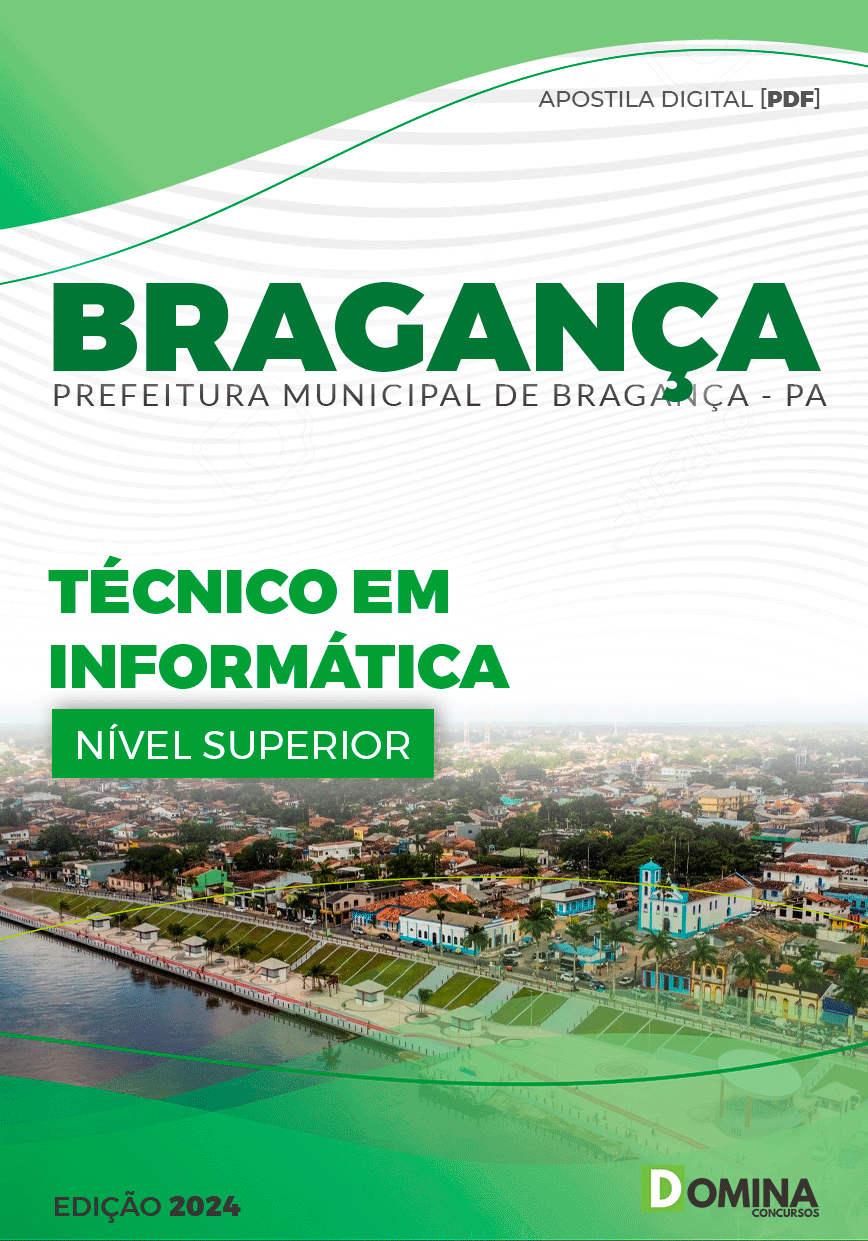 Apostila Prefeitura Bragança PA 2024 Técnico Em Informática