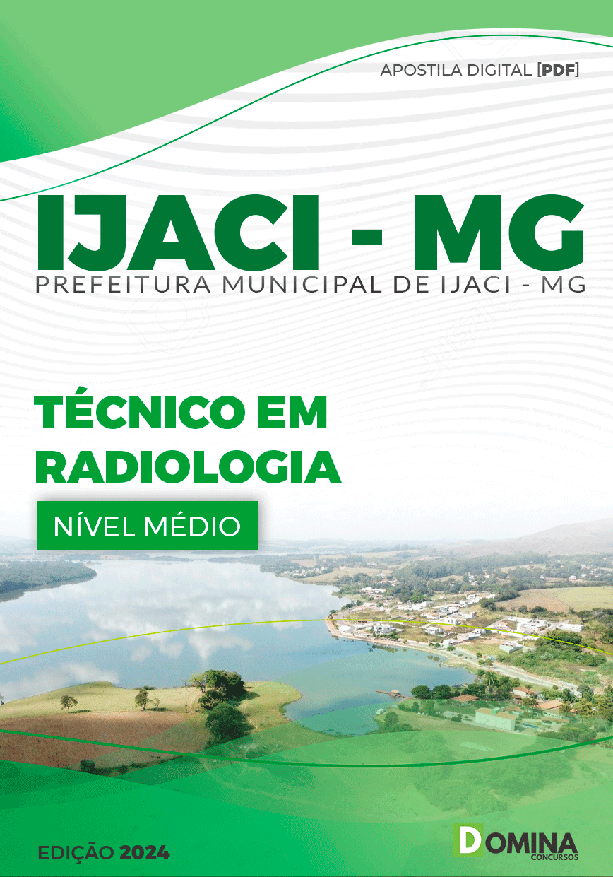 Apostila Ijaci MG 2024 Técnico Em Radiologia