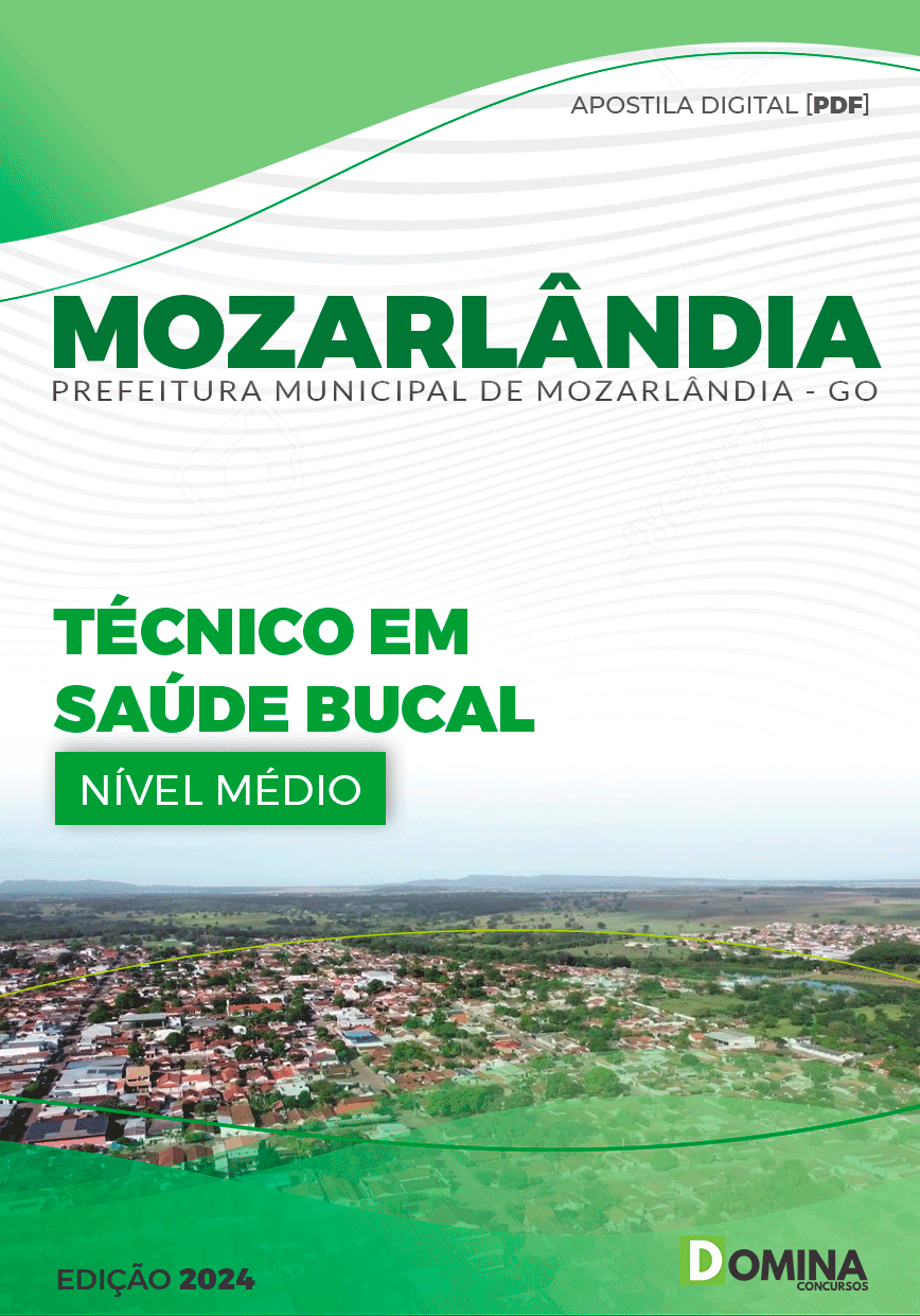 Apostila Técnico em Saúde Bucal Mozarlândia GO 2024