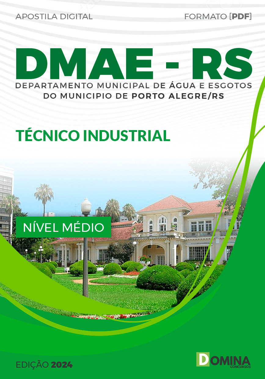 Apostila Técnico Industrial DMAE Porto Alegre RS 2024
