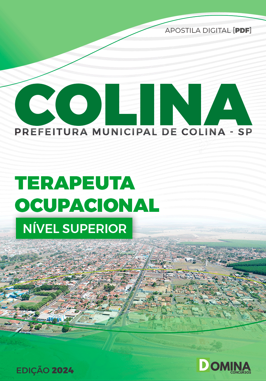 Apostila Prefeitura Colina SP 2024 Terapeuta Ocupacional