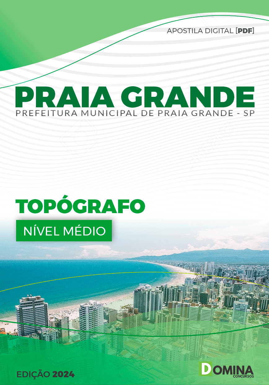 Apostila Topógrafo Praia Grande SP 2024