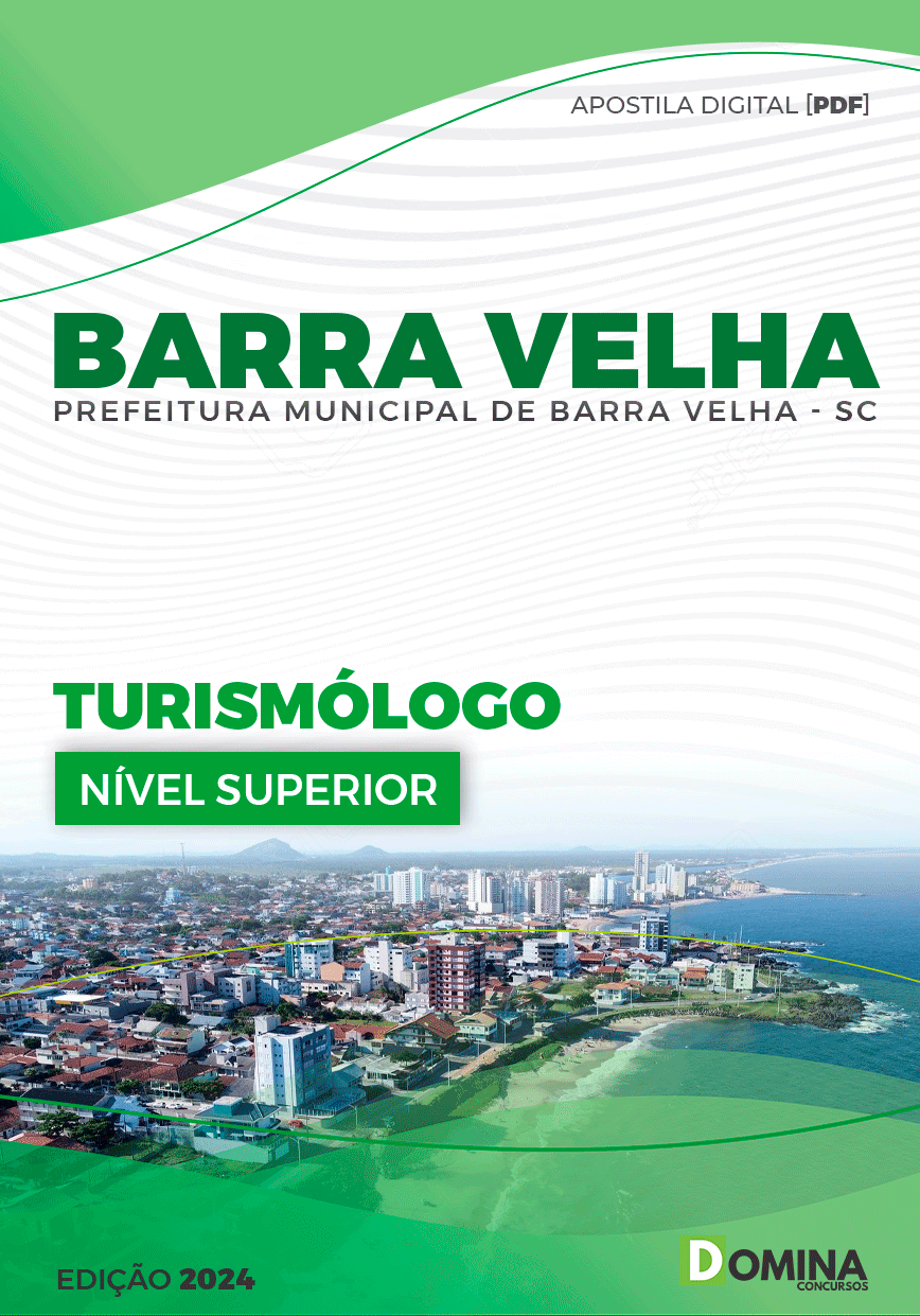 Apostila Barra Velha SC 2024 Turismólogo
