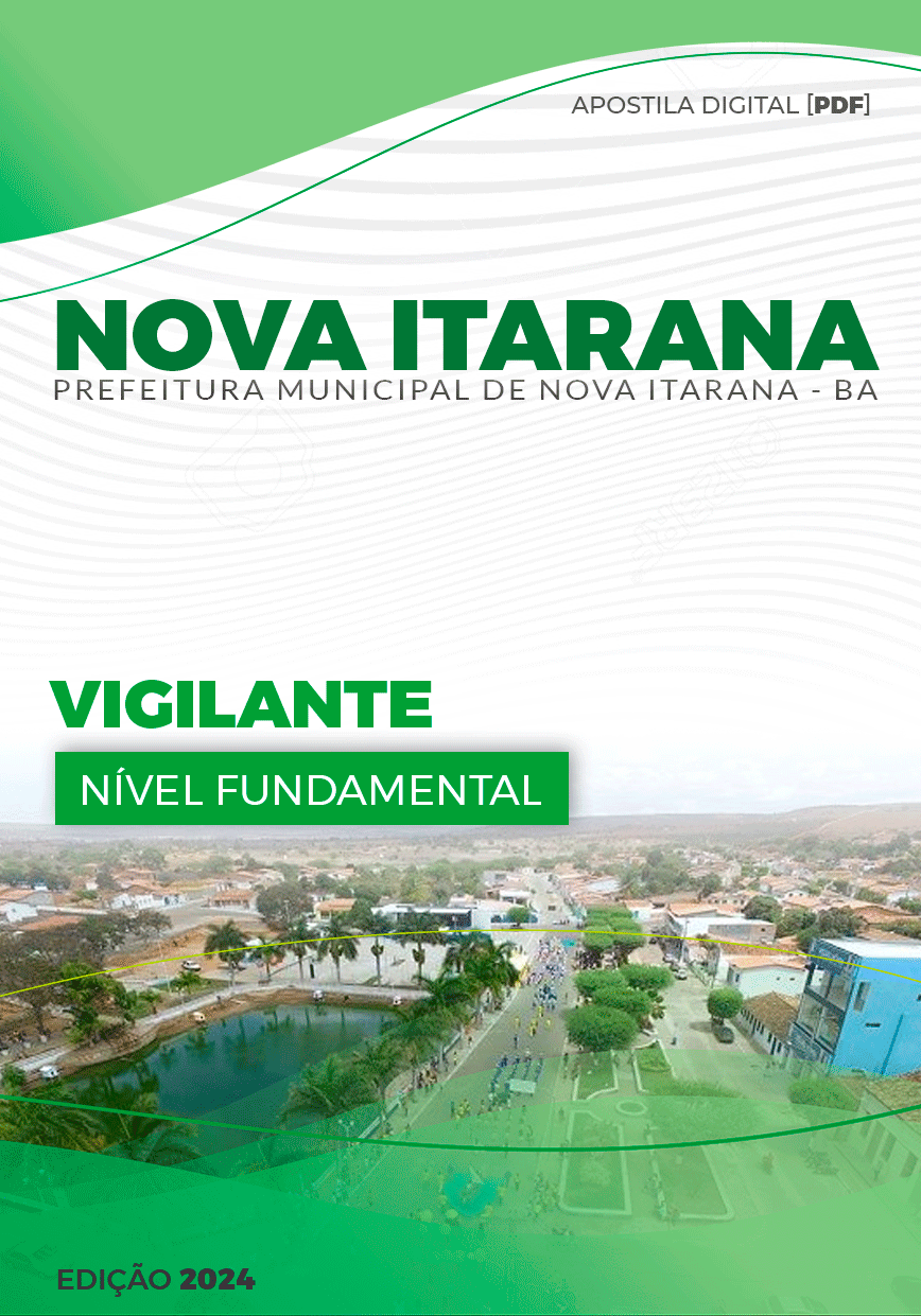 Apostila Vigilante Nova Itarana BA 2024