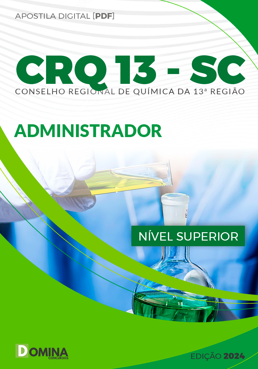 Apostila Administrador CRQ 13 SC 2024