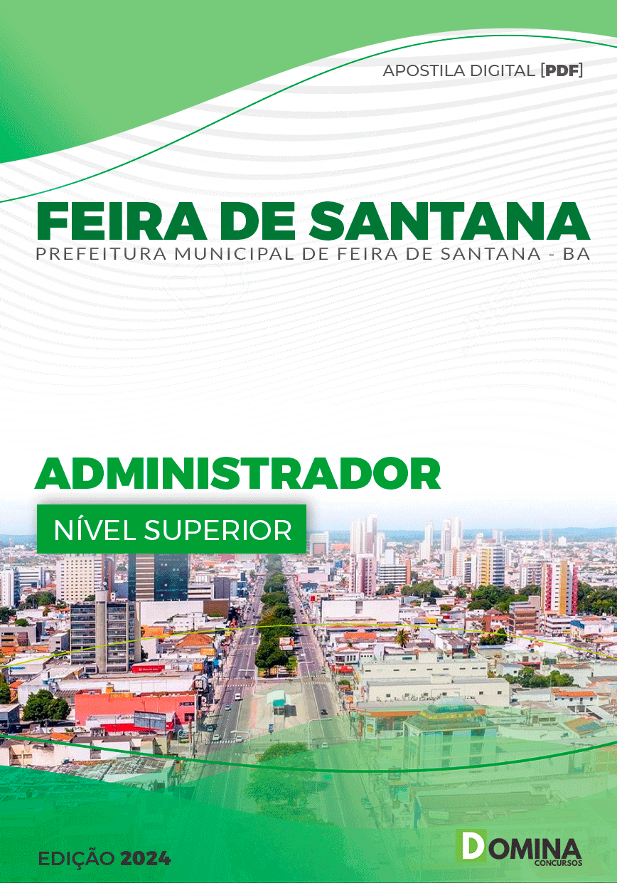 Apostila Administrador Feira de Santana BA 2024