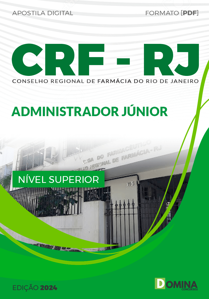 Apostila Administrador Júnior CRF RJ 2024