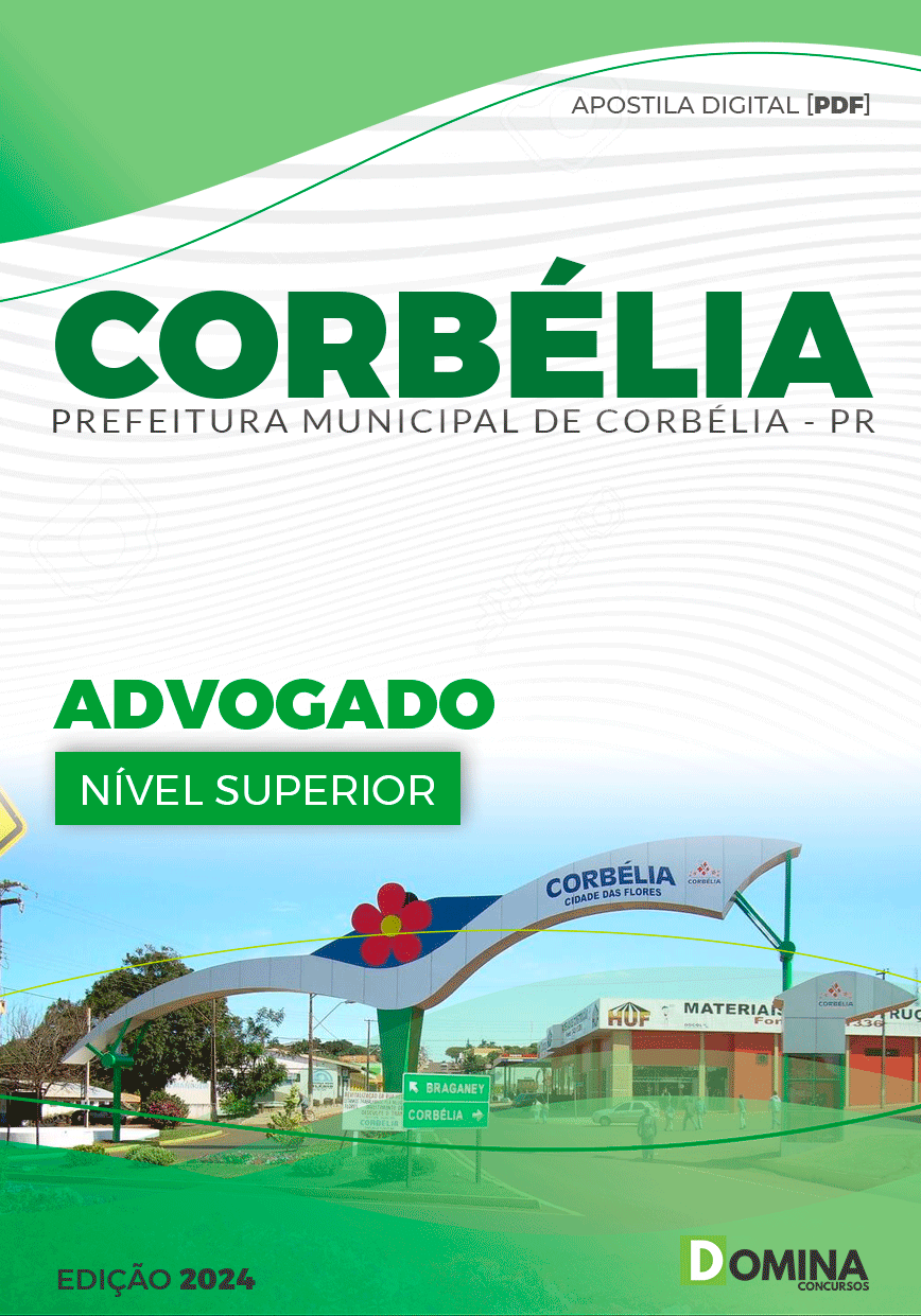 Apostila Corbélia PR 2024 Advogado