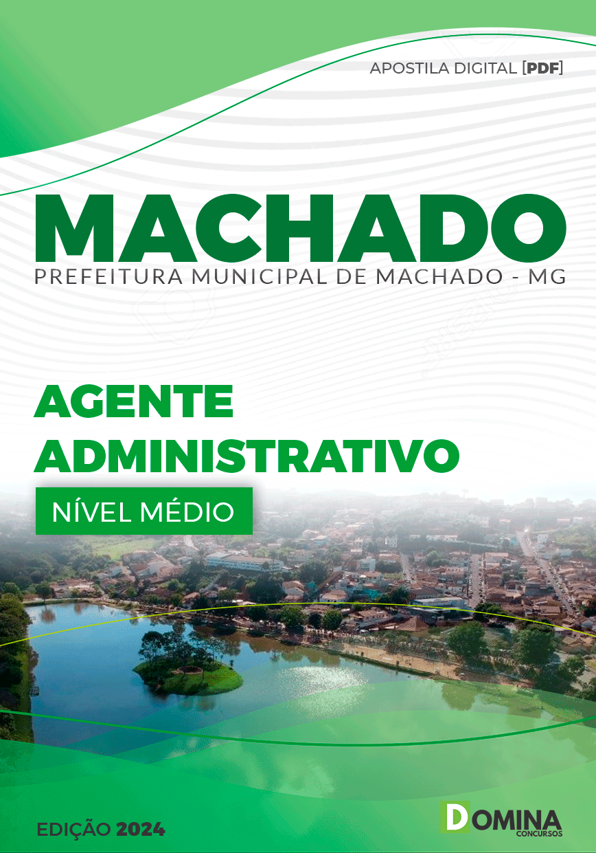 Apostila Agente Administrativo Machado MG 2024