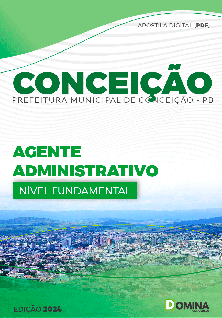 Apostila Agente Administrativo Conceição PB 2024