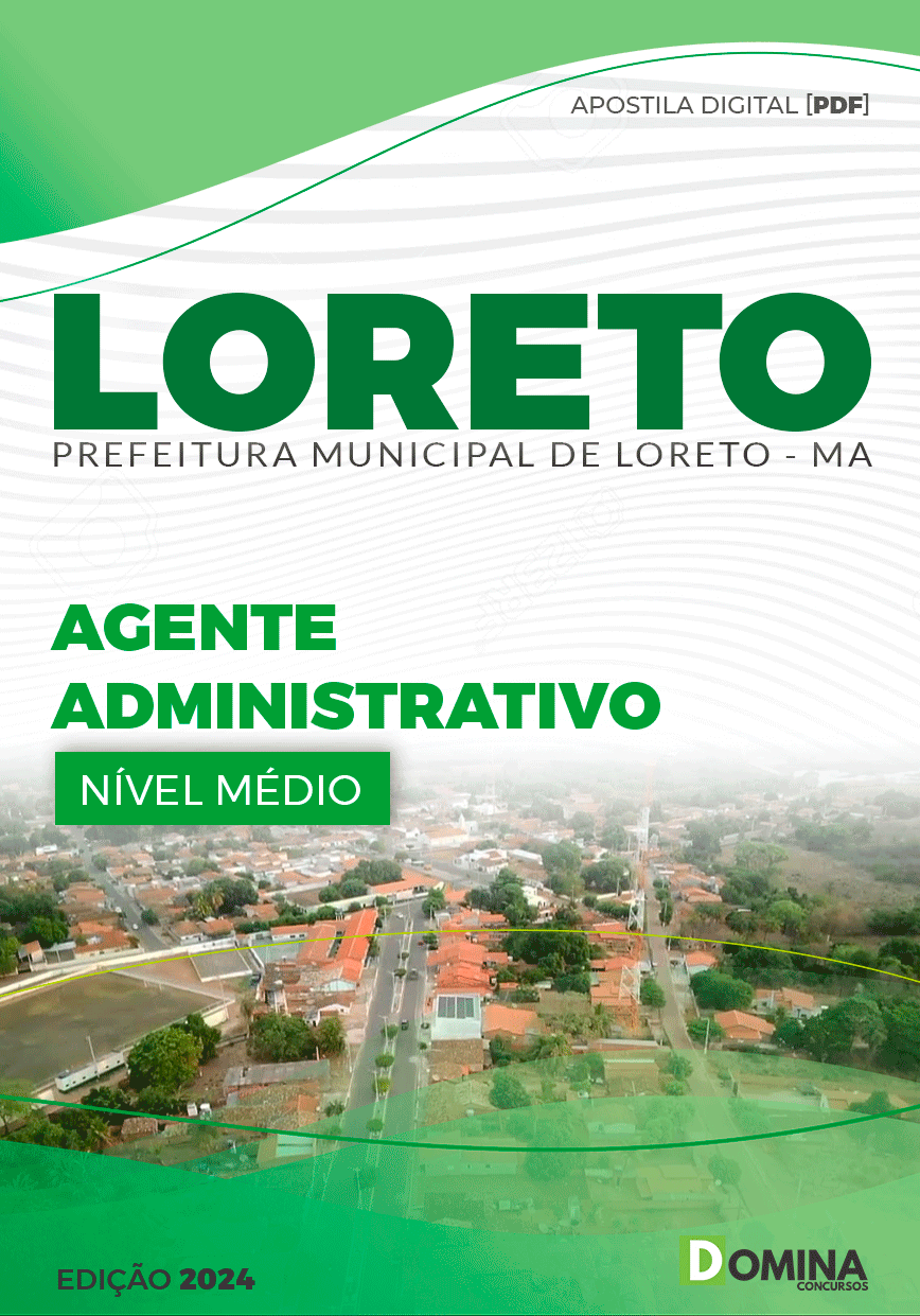 Apostila Agente Administrativo Loreto MA 2024