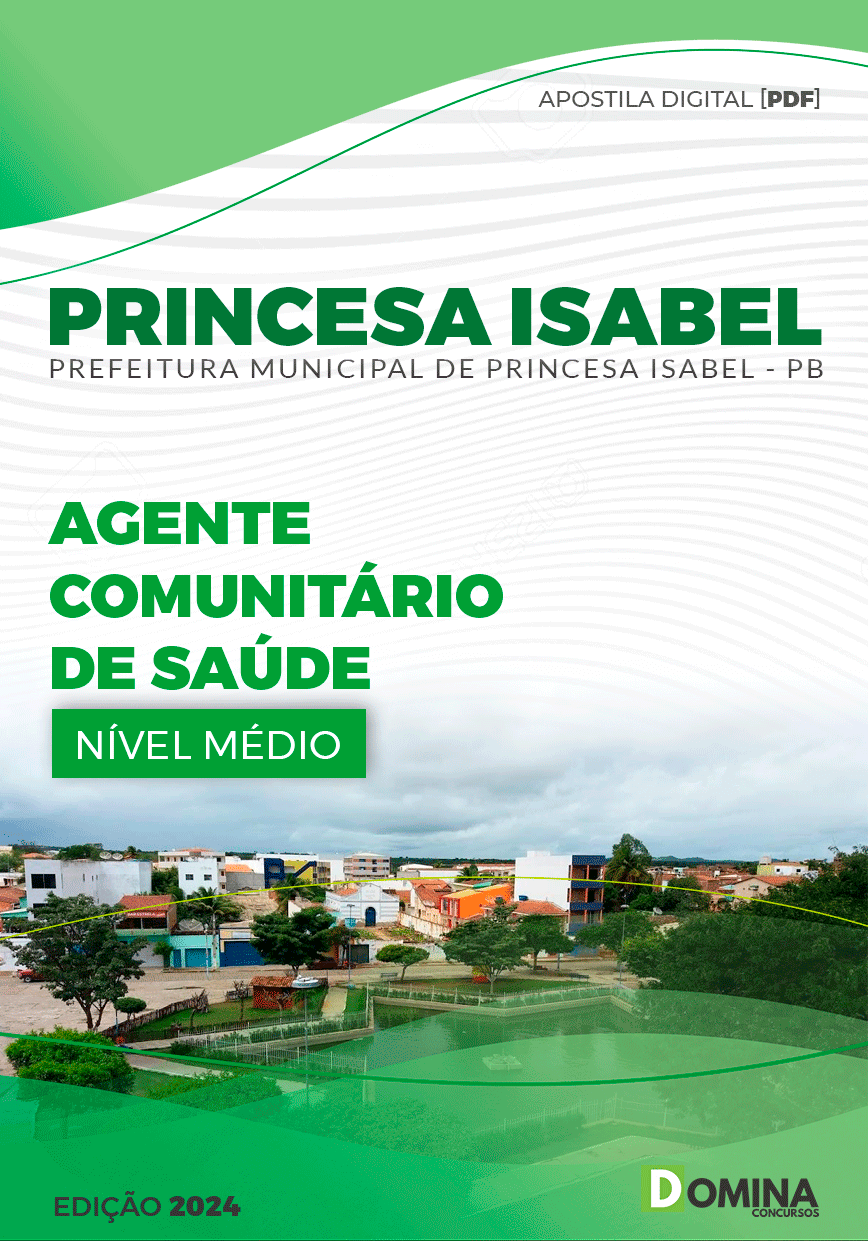 Apostila Princesa Isabel PB 2024 Agente Comunitário De Saúde