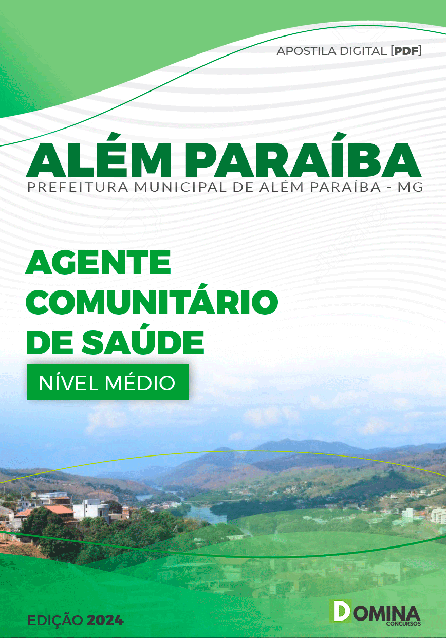 Apostila Agente Comunitário de Saúde Além Paraíba MG 2024