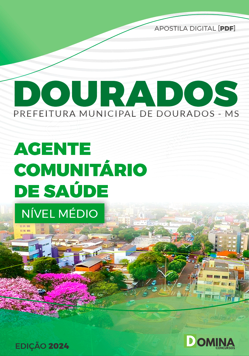 Apostila Dourados MS 2024 Agente Comunitário De Saúde